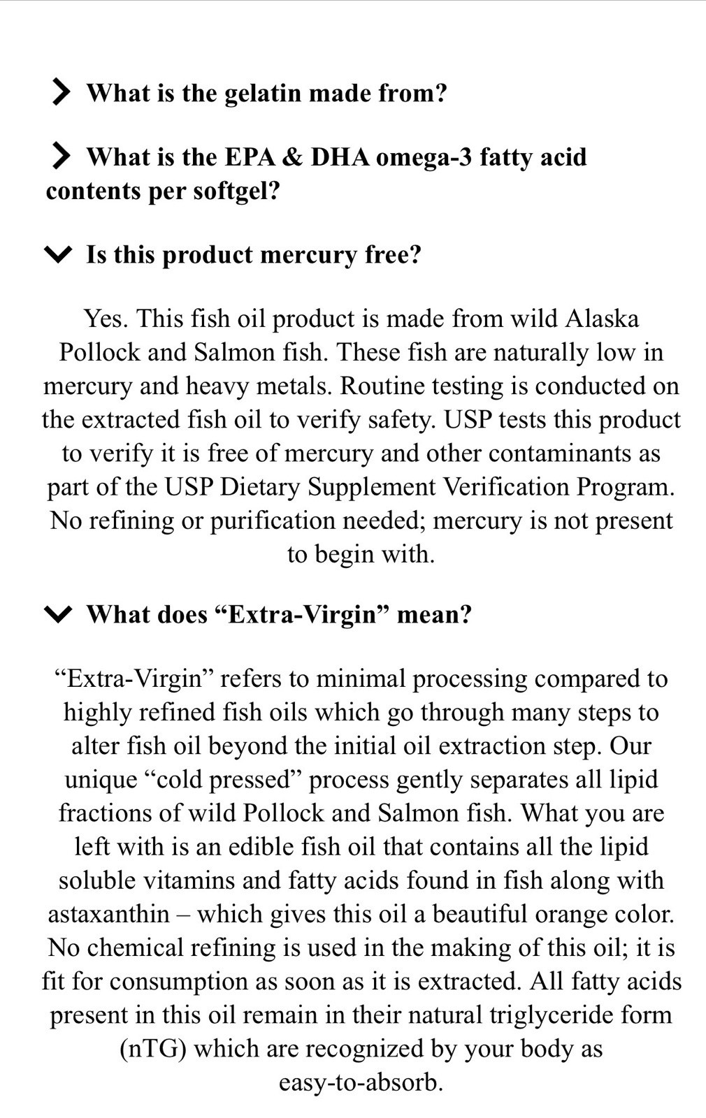 Kirkland Signature Wild Alaskan Fish Oil 1400 mg, 230 Softgels Gluten-free