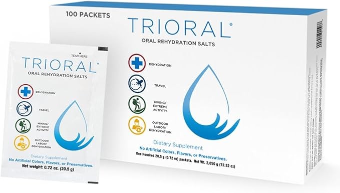 TRIORAL Oral Rehydration Salts 100 packs