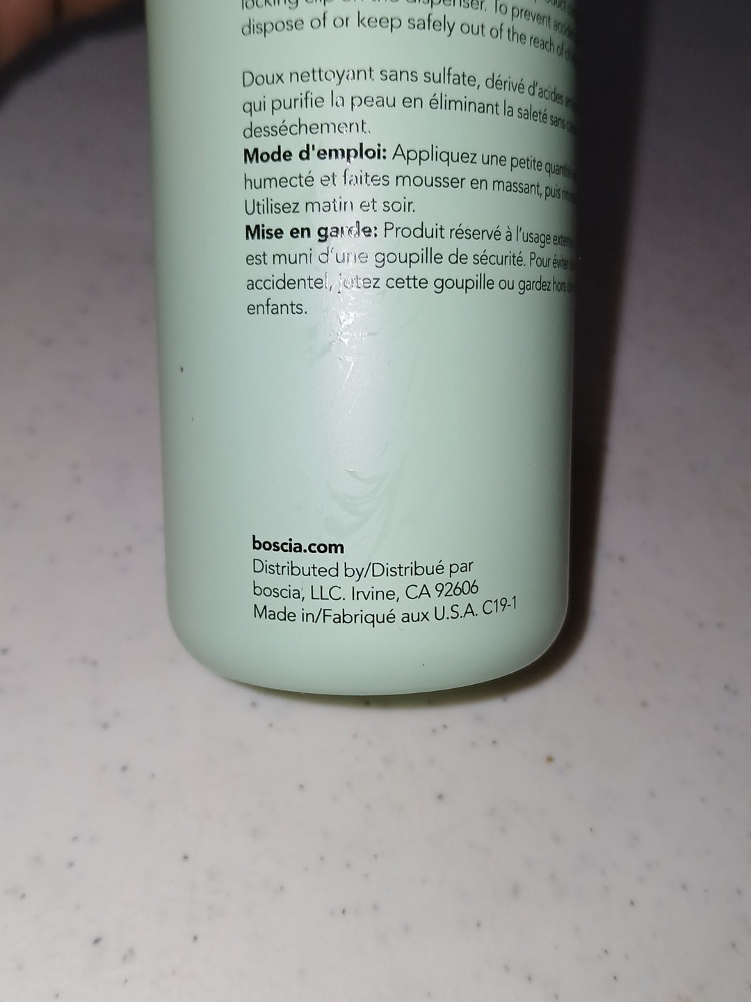 Boscia Purifying Cleansing Gel 150 ml. / 5 fl. oz.