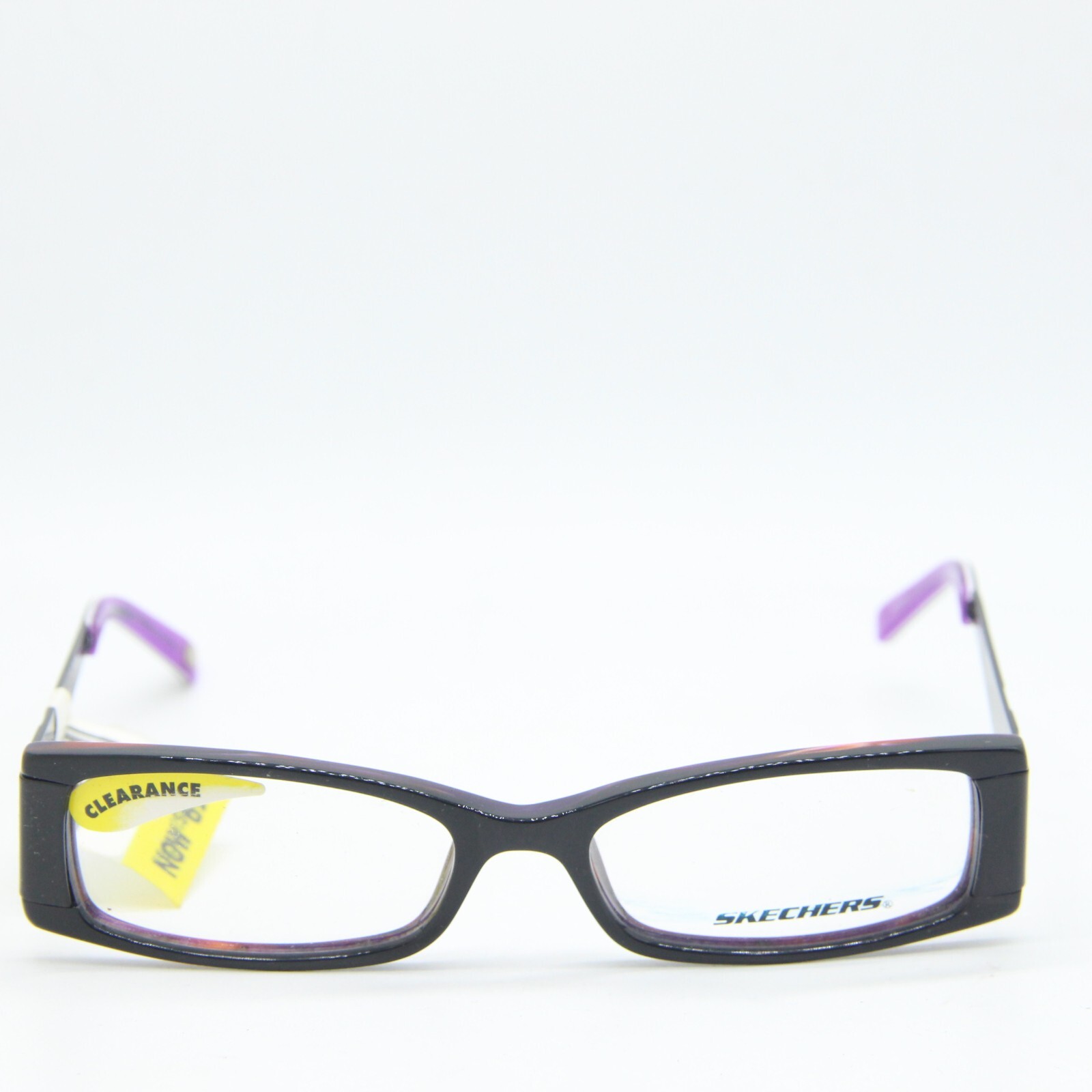 NEW SKECHERS SK 2033 BLKPUR BLACK PURPLE AUTHENTIC EYEGLASSES 51-15