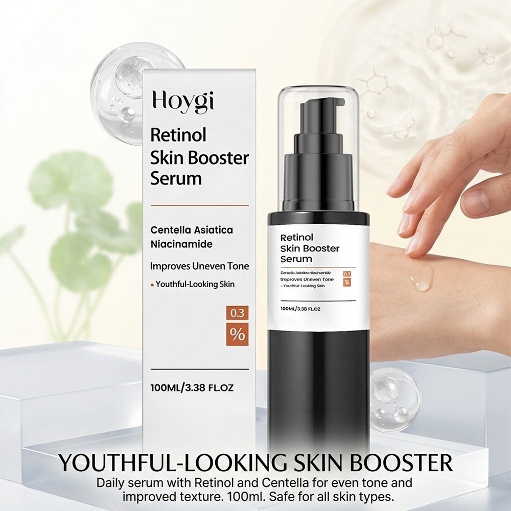 Retinal Skin Booster Serum, Beginner Friendly, Non Irritating, Retinol for Face