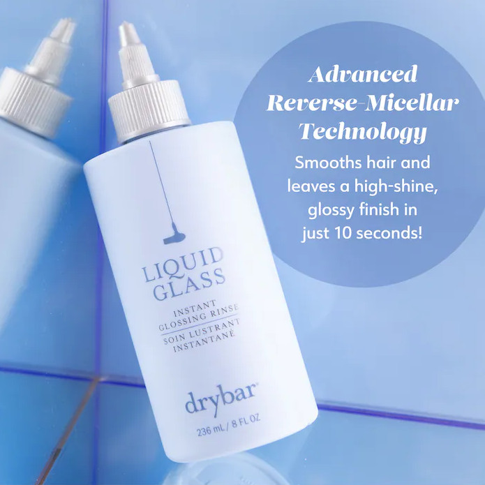 NIB 100% Authentic Drybar Liquid Glass Instant Glossing Rinse, 8 OZ
