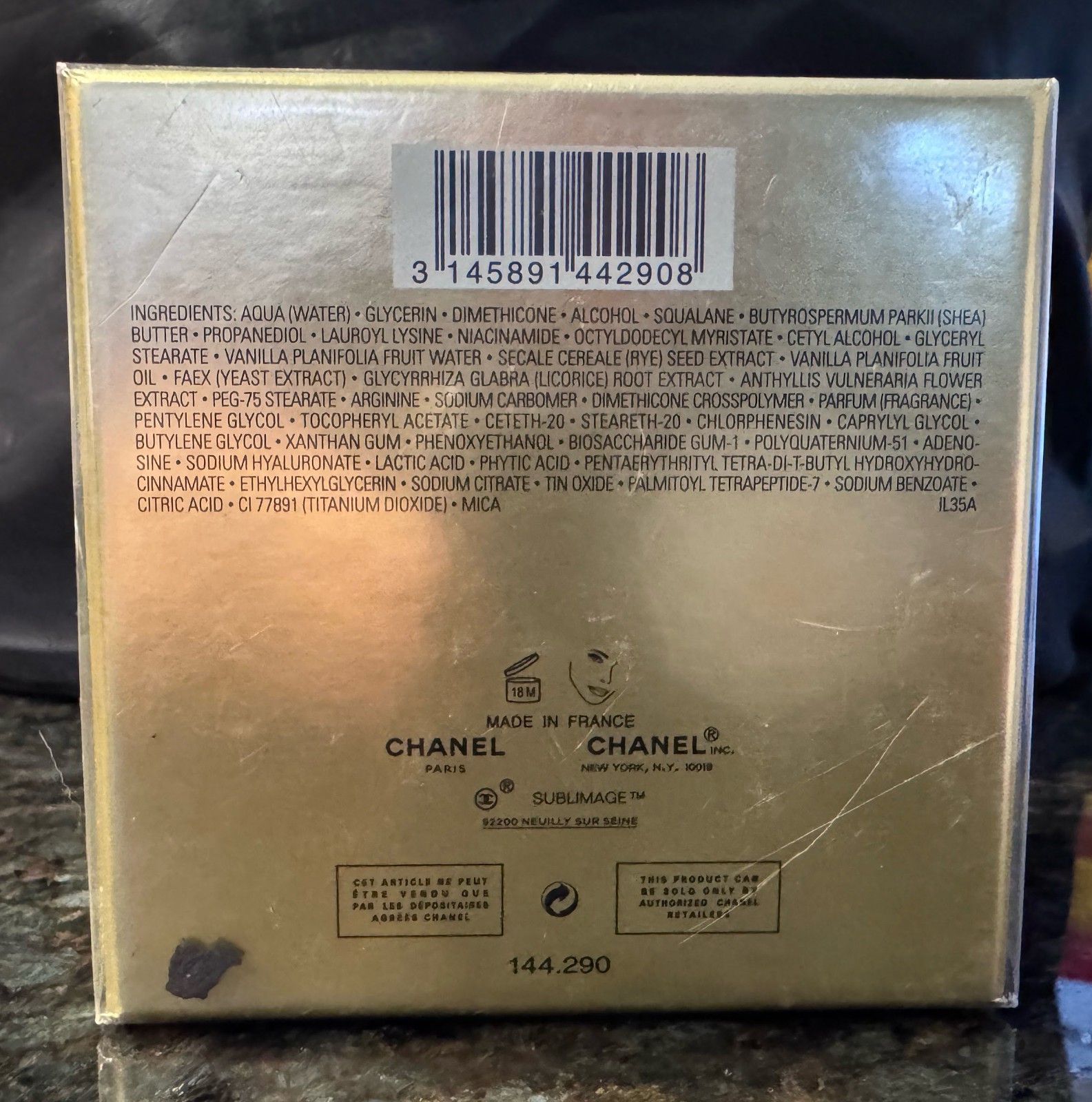 CHANEL SUBLIMAGE LA CRÈME LUMIÈRE 1.7oz. New in package.