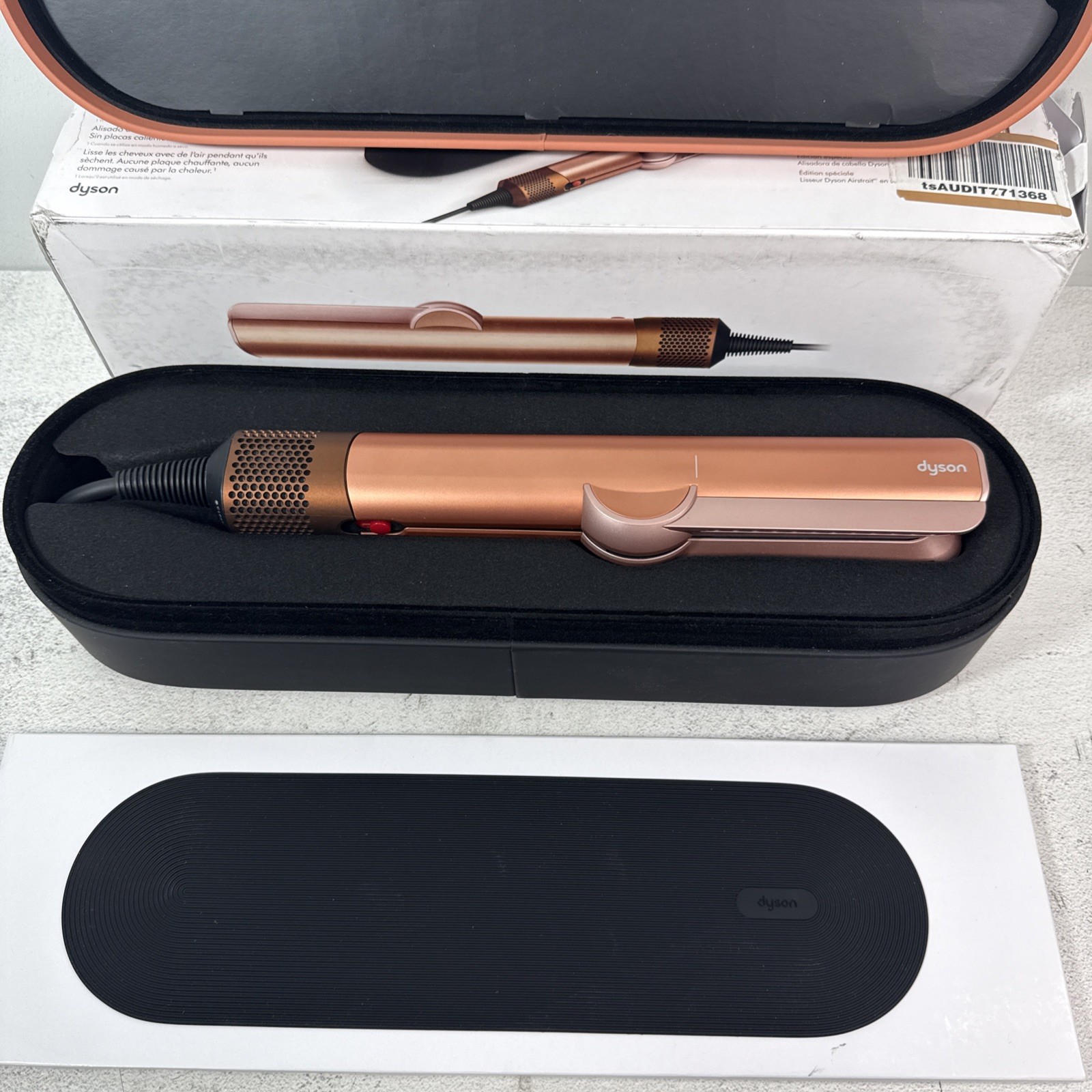 Dyson Airstrait Electric Hair Straightener Amber Silk Special Edition