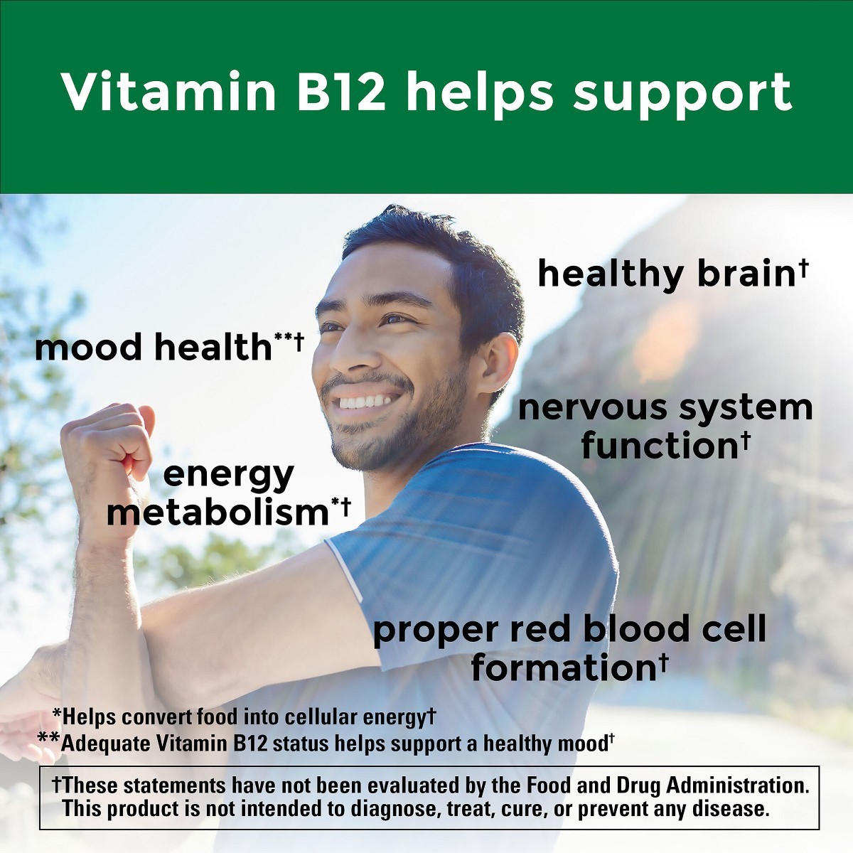 Nature Made Vitamin B12 (1000 mcg), B12 Vitamin Softgels for Energy 150ct
