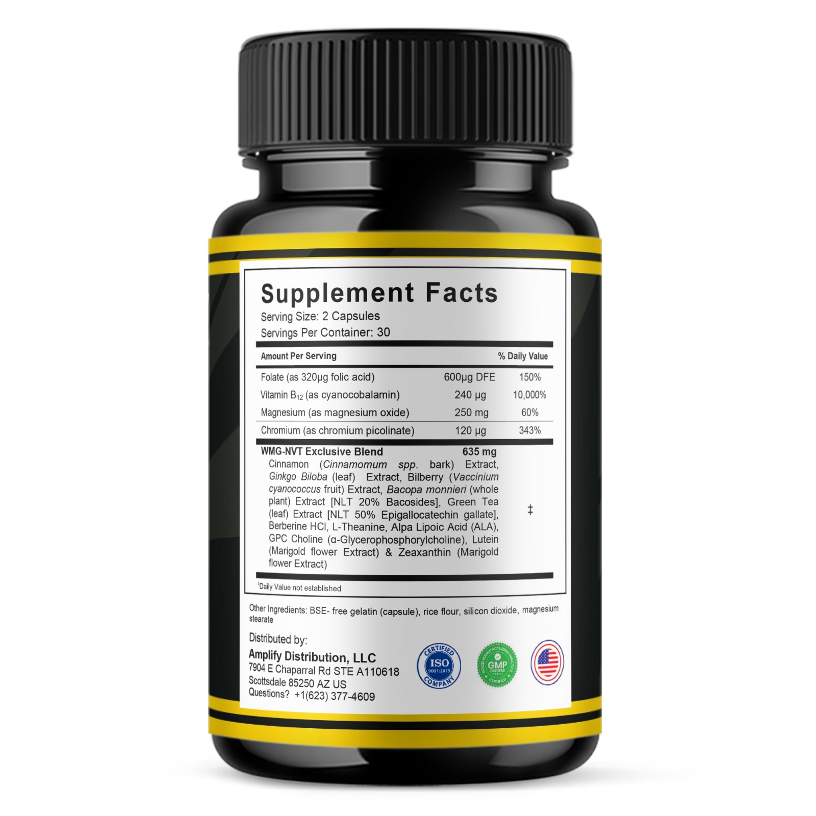 Erefil Premium Performance Capsules, Erefill Supplement (60 Capsules)