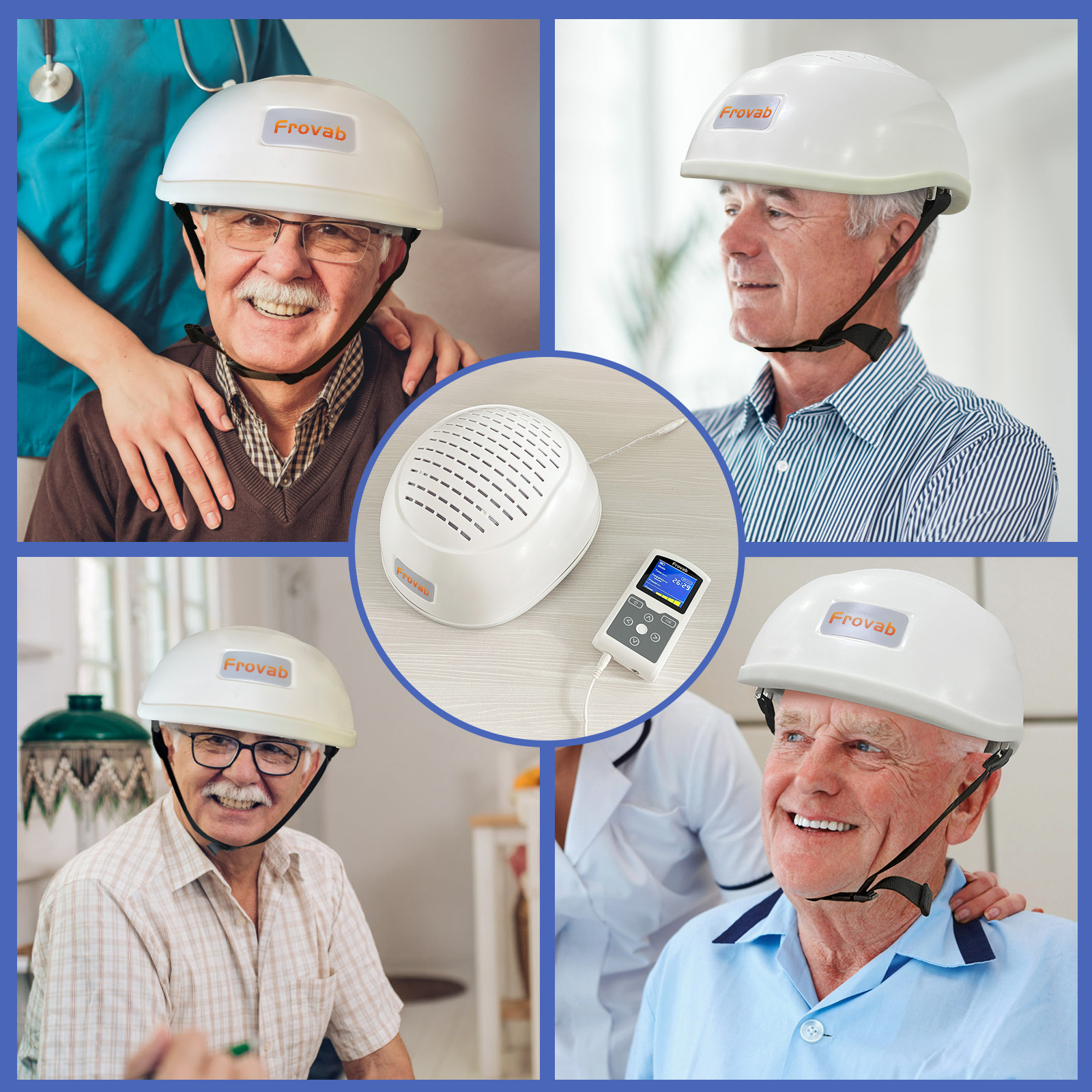 Brain Photobiomodulation Therapy Device 1070nm Helmet Autism Migraine Relief
