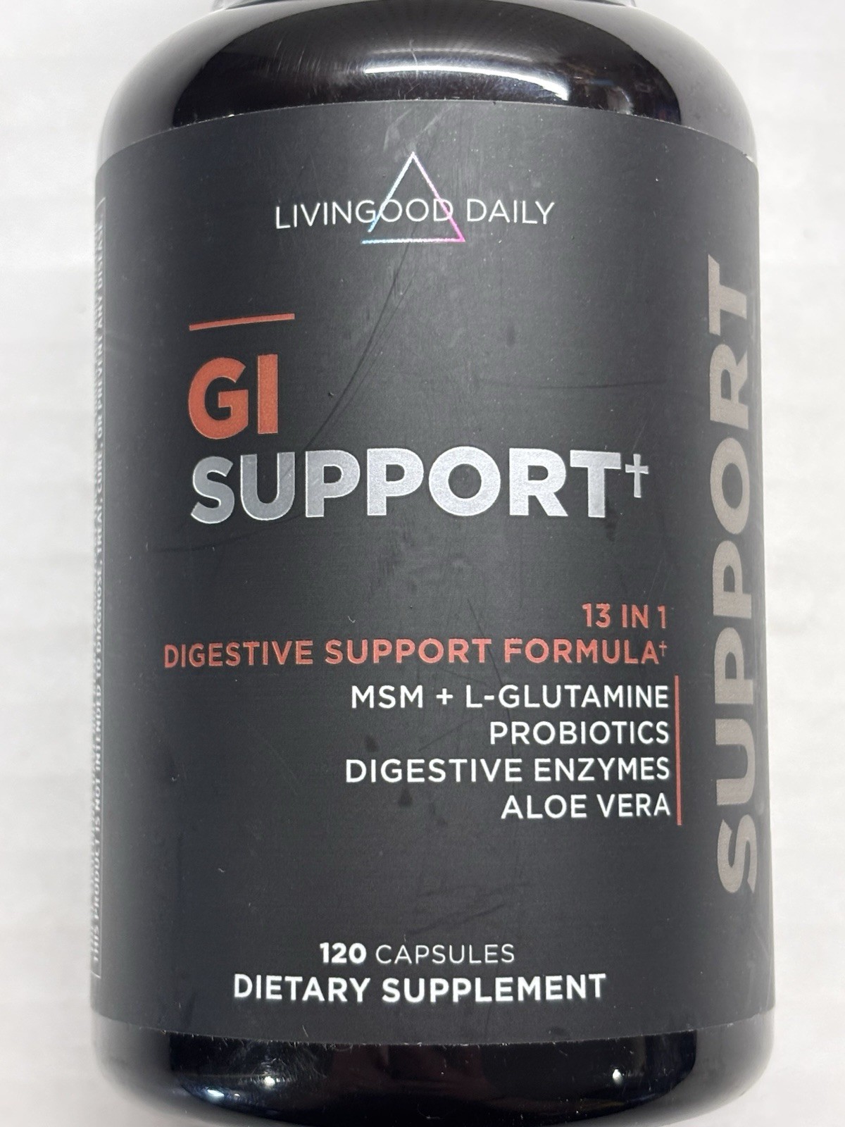 Livingood Daily GI Support Gut Cleanse Detox Supplement 13-in-1 Probiotics 120ca