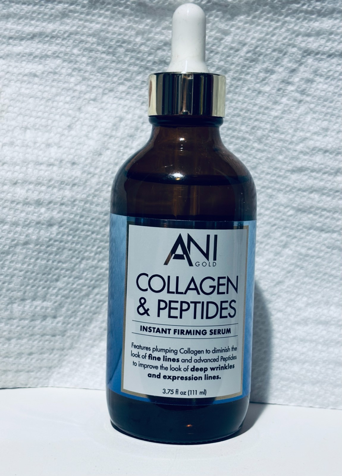 3pc Skincare Routine Set Collagen Peptides, Vitamin C & Hydrating Serum Anti-Agi