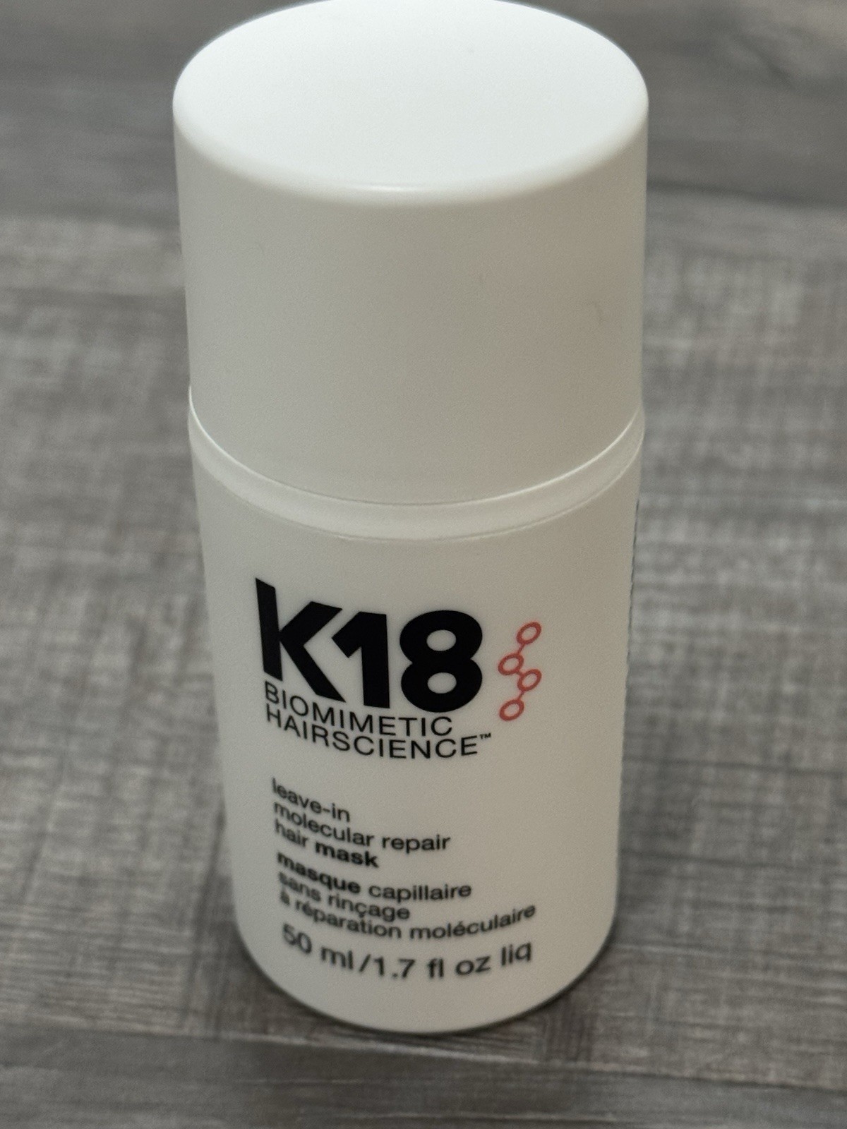K18 Biometric Hairscience Molecular Leave-In Repair Hair Mask 1.7 fl oz (50ml)