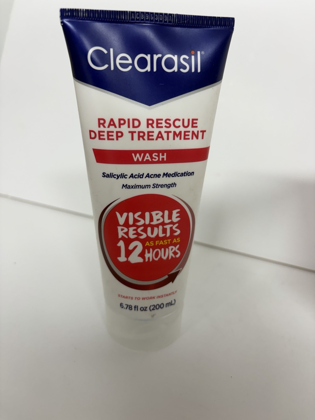 Lot 4 Clearasil Rapid Rescue Deep Treatment Wash 6.78 Fl Oz expiration 05/26+