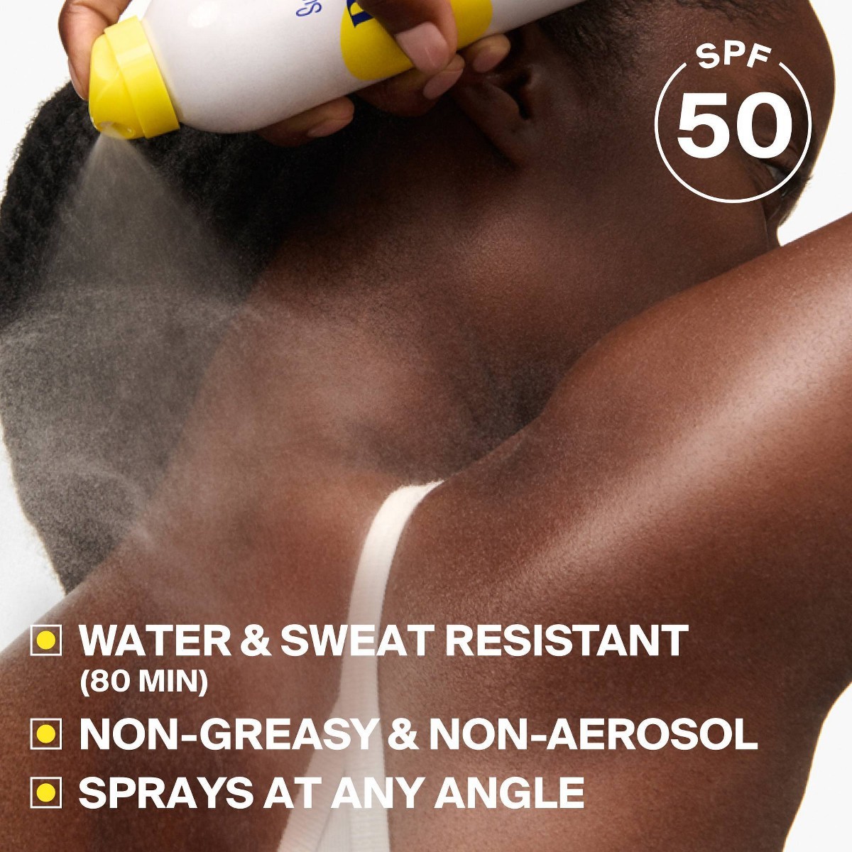Supergoop! PLAY Antioxidant Body Sunscreen Mist with Vitamin C – SPF 50 -6 fl oz