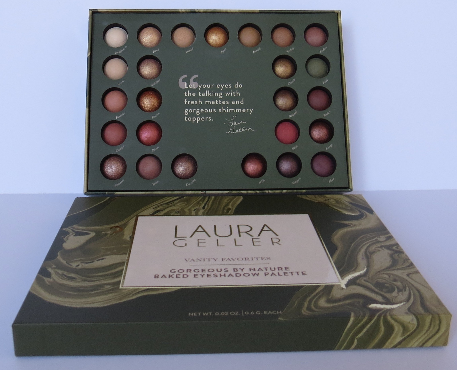 Laura Geller Vanity Favorites Gorgeous by Nature Baked Eyeshadow Palette 25
