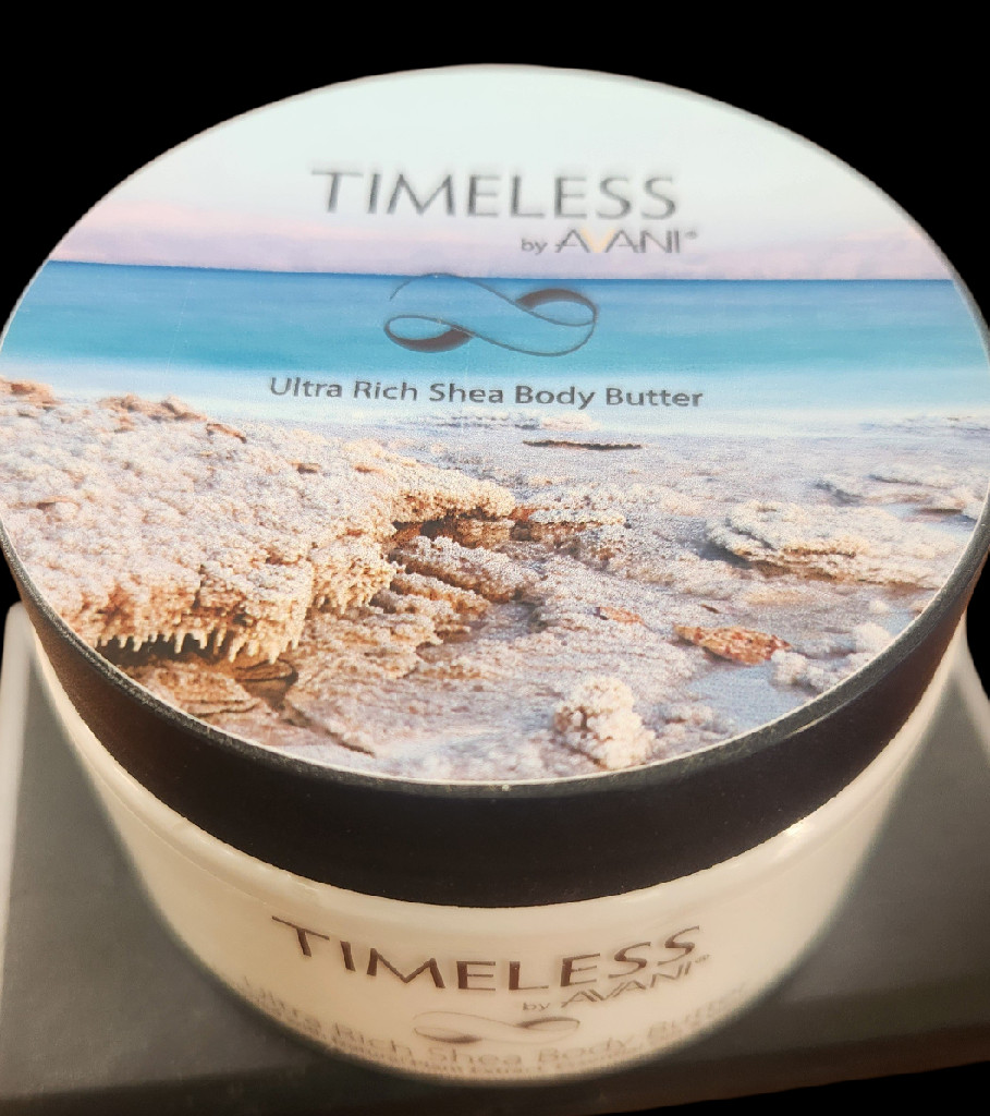 TIMELESS by AVANI Ultra Rich Shea Body Butter ESSENTIAL OILS Vit E 9.35oz Israel