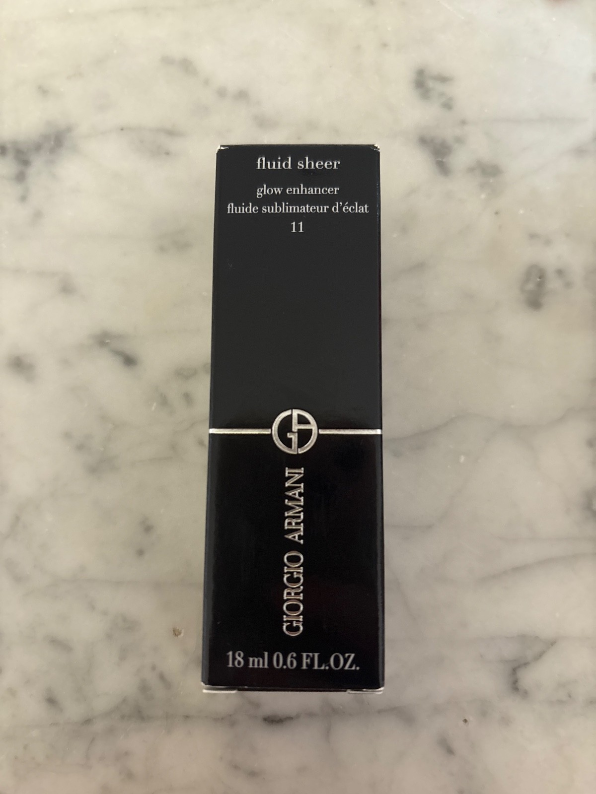 Giorgio Armani Fluid Sheer Glow Enhancer Shade 11 BNIB 18ml