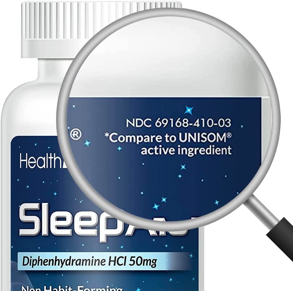 HealthA2Z Sleep Aid HCl 50mg 250 Softgels AU stocks AU BUYERS ONLY