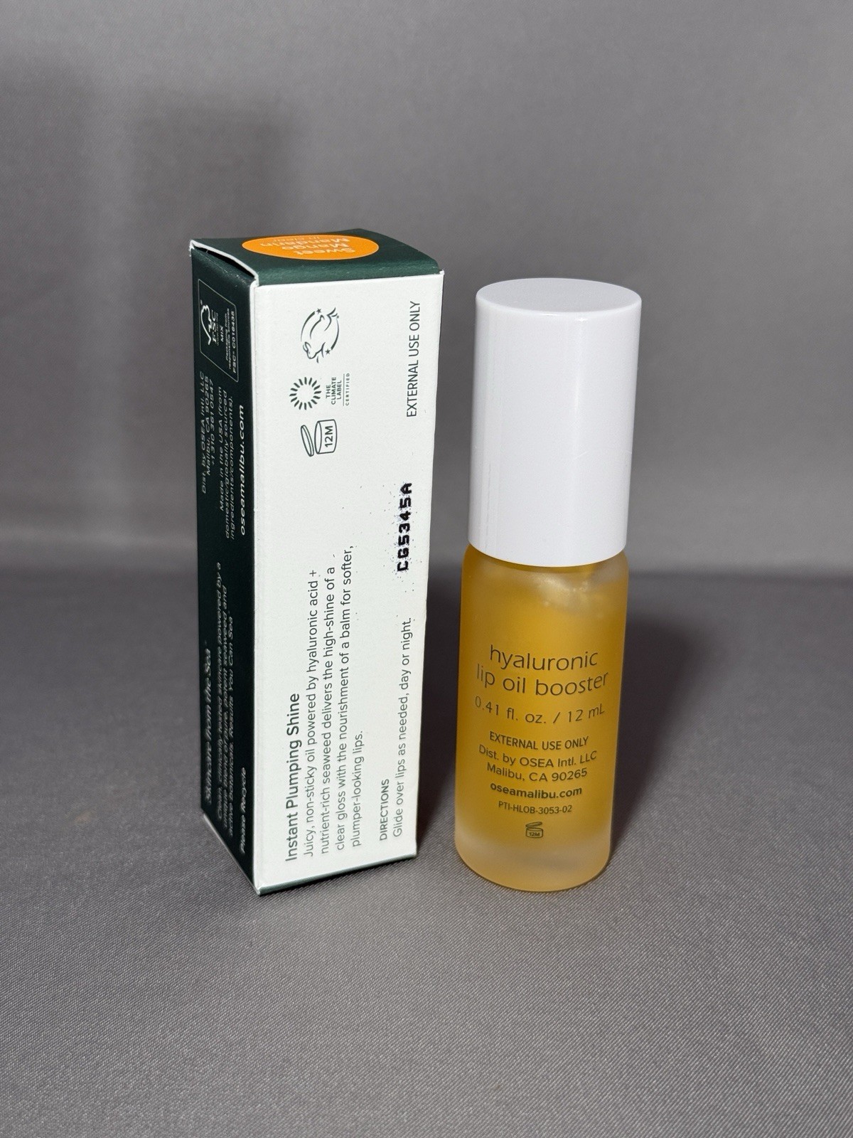 Osea: Hyaluronic Lip Booster – 0.41 oz /12m – Brand New In Box