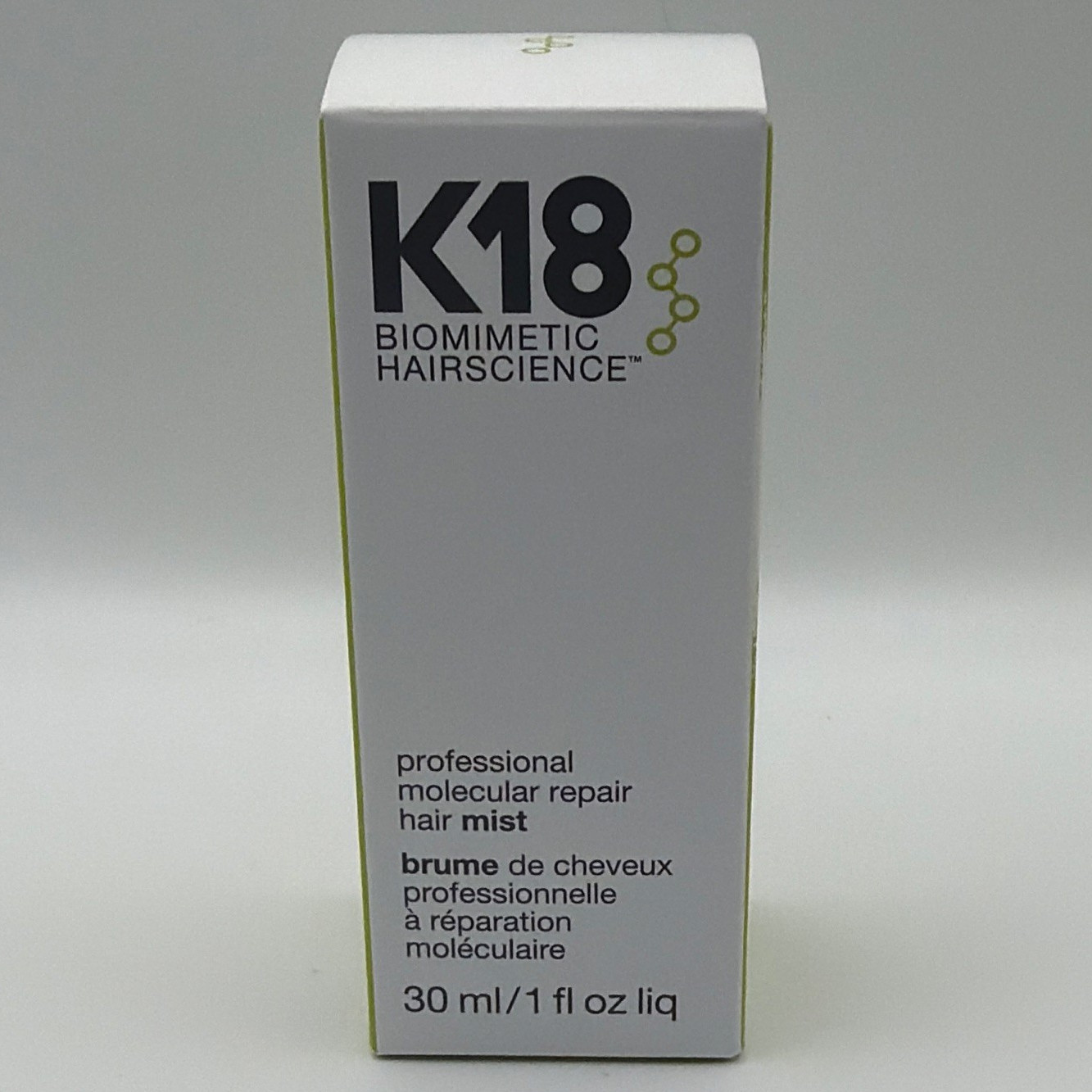 K18 Biomimetic Hairscience Molecular Repair Hair Mist 1 fl oz Travel Size