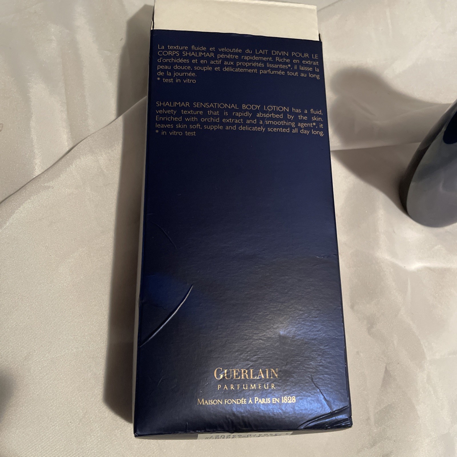 GUERLAIN SHALIMAR Sensational Body Lotion 200 ML/6.8 OZ SEE BOX Condition