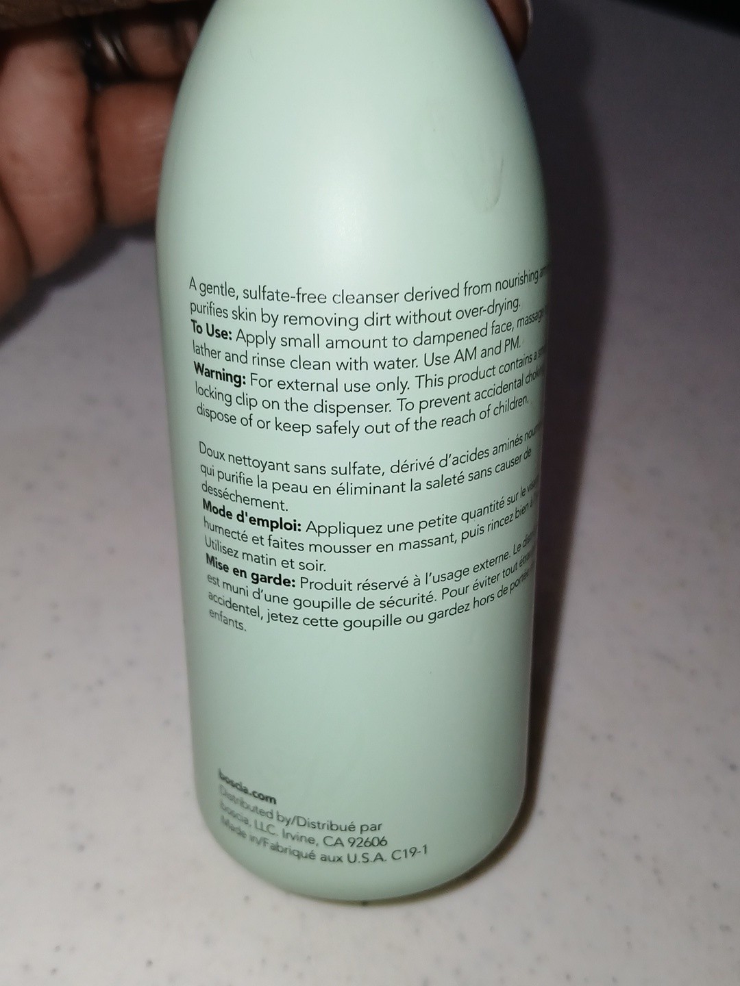 Boscia Purifying Cleansing Gel 150 ml. / 5 fl. oz.