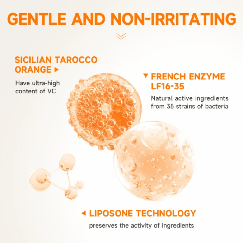 Gmeelan Orange Enzymes Exfoliating Brightening Gel 50g LF16-35 | Exp 04/2028