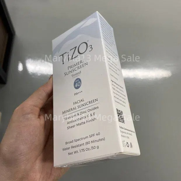 TIZO³ Facial Mineral Sunscreen Tinted Sheer Matte Finish SPF 40 PA+++ 1.75 oz