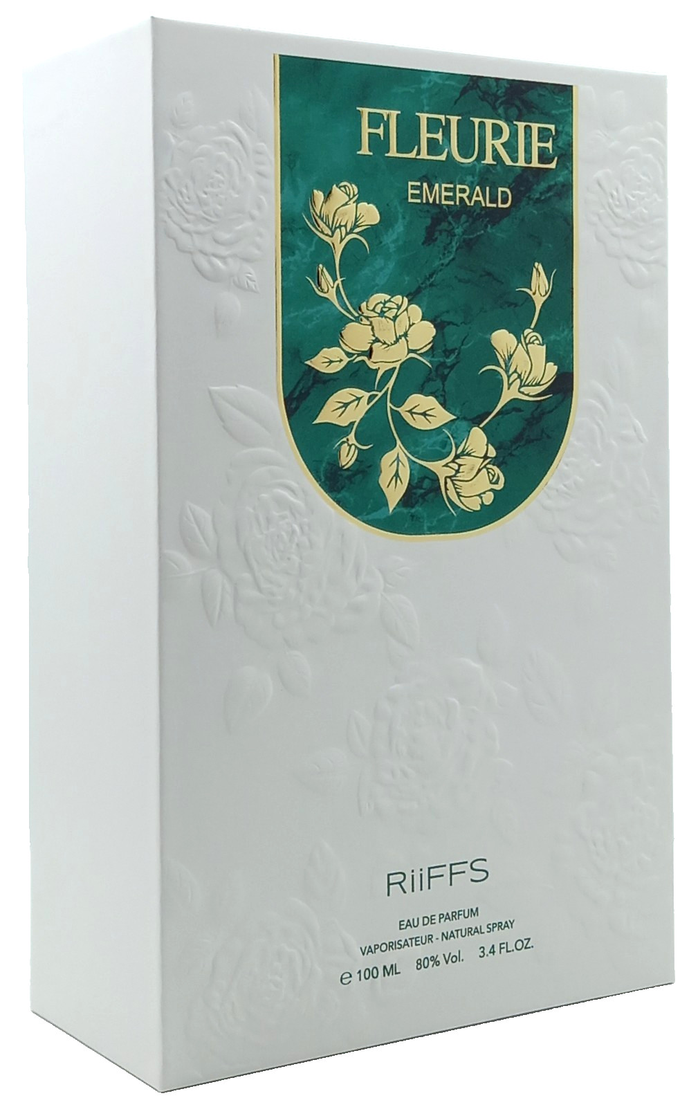 RIIFFS FLEURIE EMERALD EAU DE PARFUM SPRAY FOR WOMEN 3.4 Oz / 100 ml BRAND NEW!