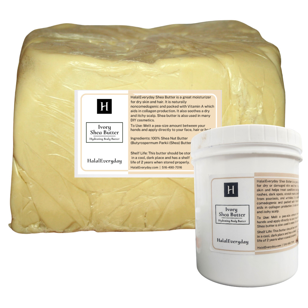 Organic Butter 100% Pure Raw Natural Cold Pressed Unrefined Skin Face Hair Body