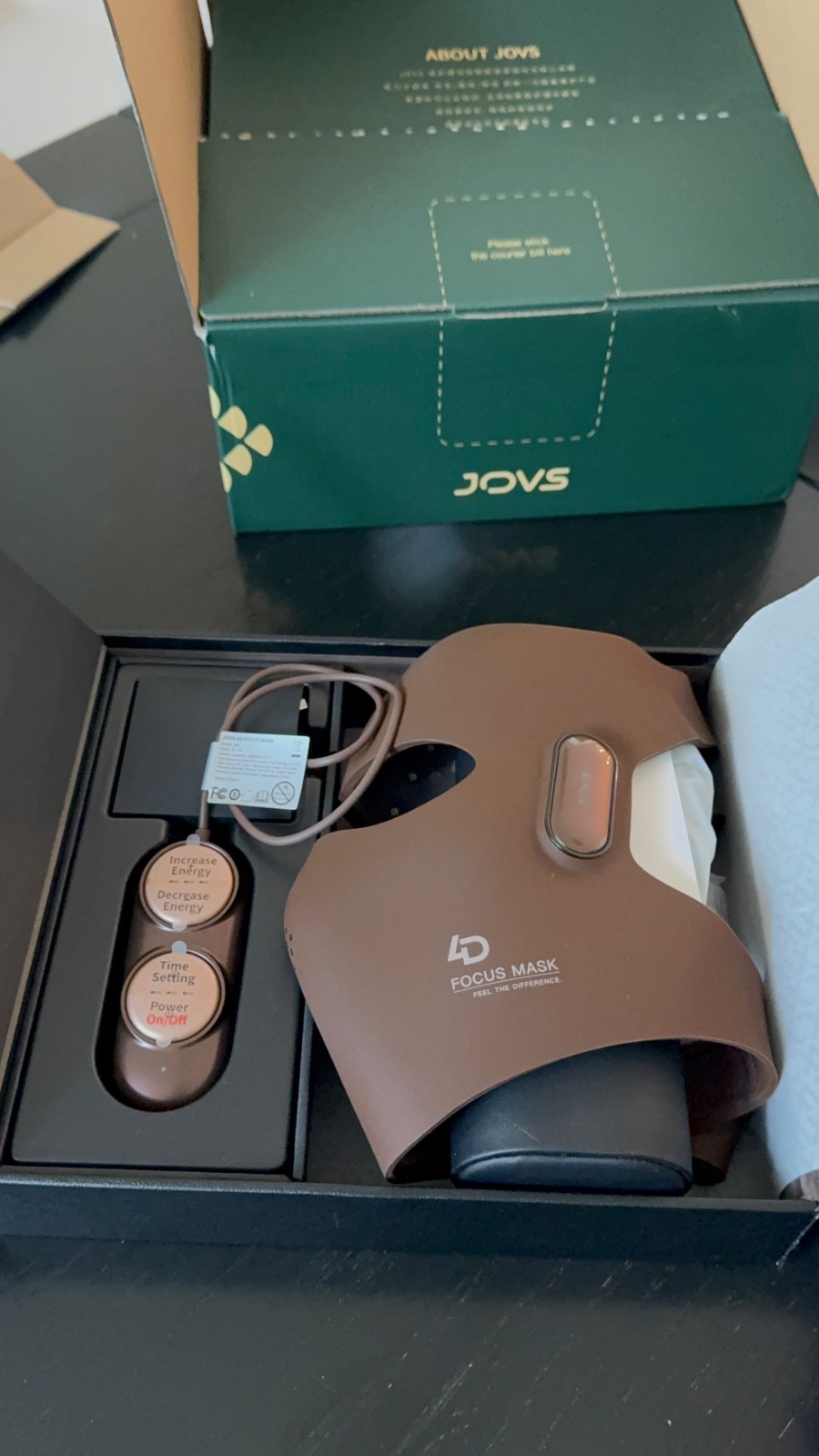 JOVS 4D Laser Anti-Wrinkle Light Therapy Mask – Brand New / Never Used