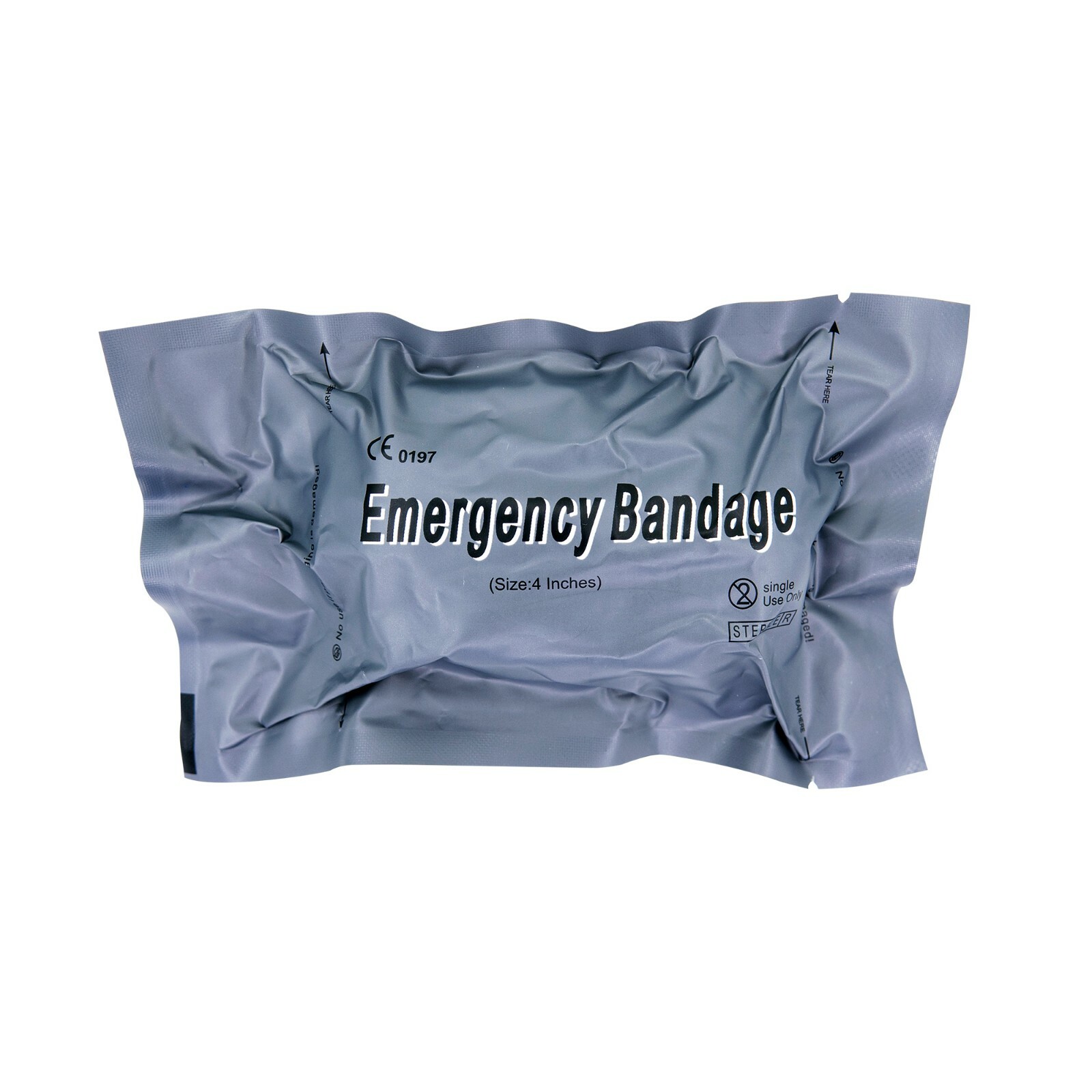 LINE2design Israeli 4” Emergency Compression Bandage – First Aid Dressing 2 Pack