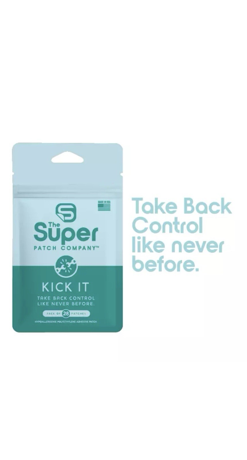 The Super Patch NEW 2.0 The Liberty Patch Pack of 30 Patches”Feel Stable Steady”