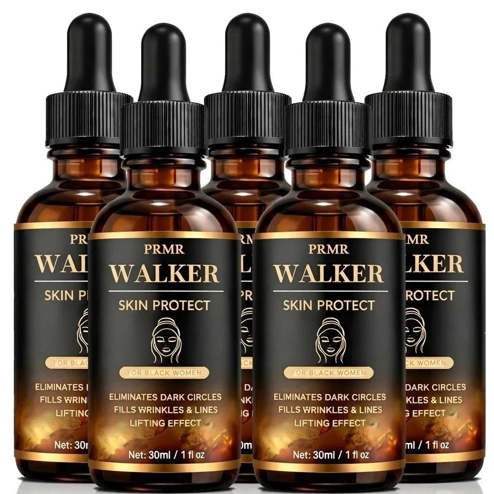 (PACK 5) Walker Skin Protect Serum for Women Facial Moisturizer New With Box 1oz