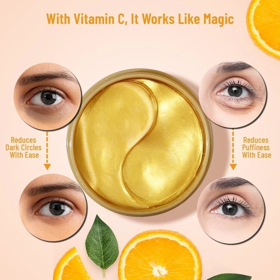 Swiss Beauty Hydra Anti Wrinkle Eye Serum Patch | 02 Gold , 60 Pcs