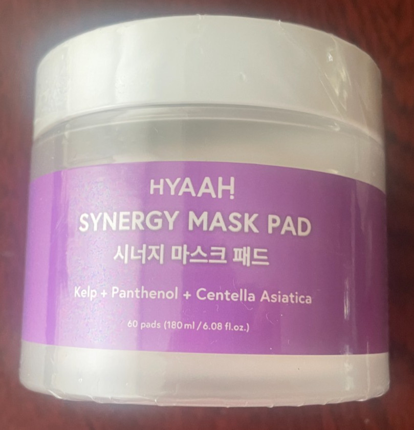 Hyaah Synergy Mask Pad Kelp + Panthenol + Centella Asiatica 60 pads 180 ml