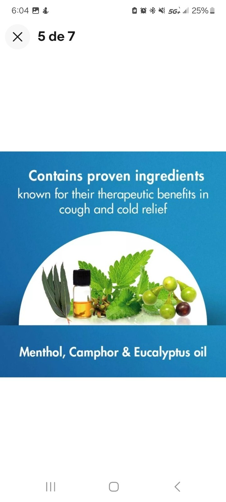 Vicks VapoRub Rub Congestion Cold Headache Relief Menthol Eucalyptus – 50 ml