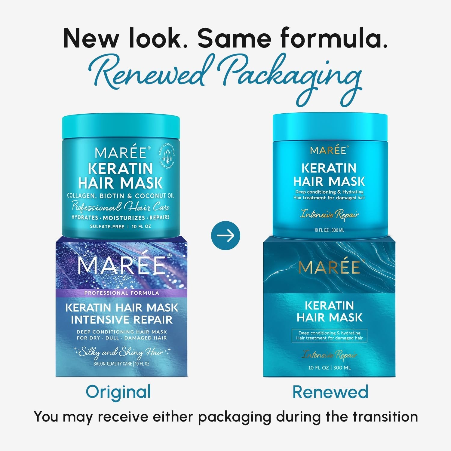Deep Conditioning Hair Mask for Damaged Hair – Keratin Moisturizing Treatment 10