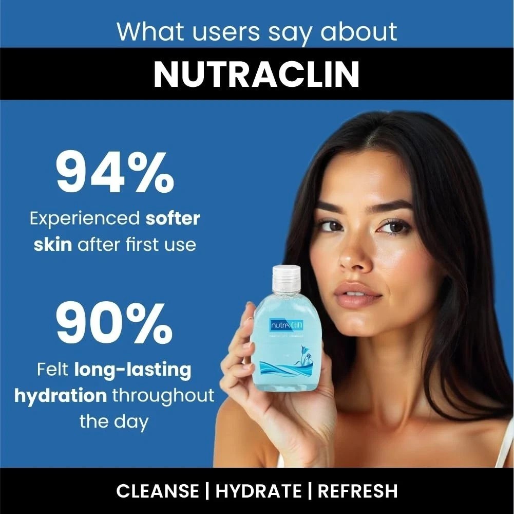 Ethiglo Nutraclin Neutral PH Cleanser 250ml : Pack of 2