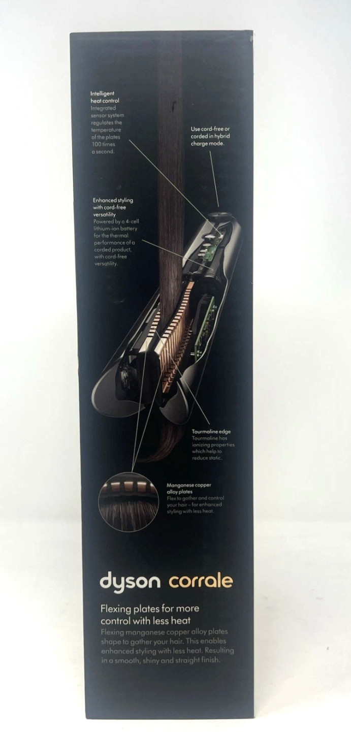 Dyson Corrale Hair Straightener Nickel/Copper – Brand New