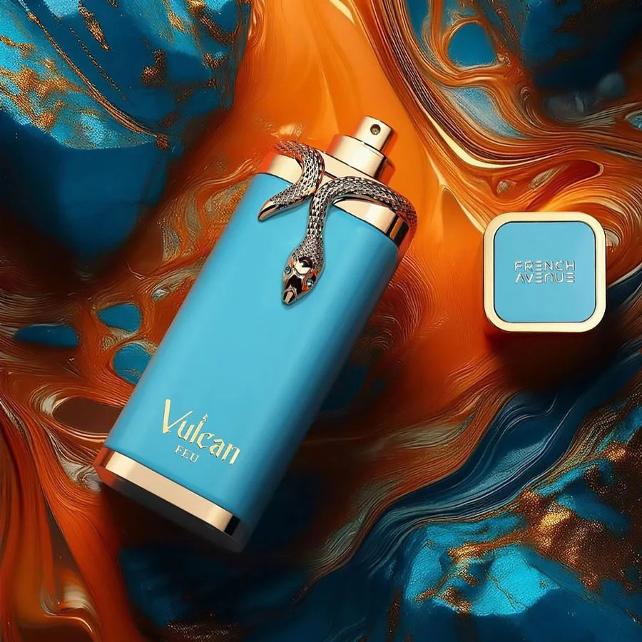 Vulcan Feu Eau De Parfum By French Avenue Fragrance World100ml 3.4 FL0Z