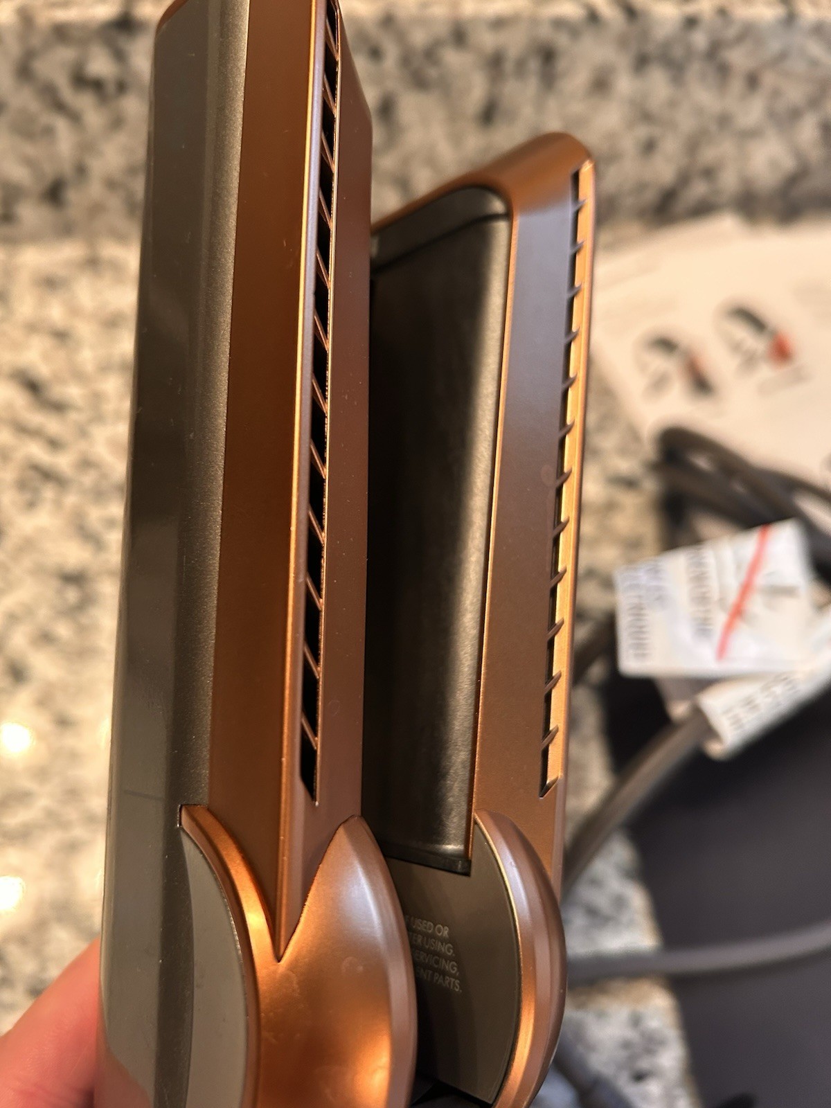 Dyson Airstrait Nickel & Copper H506 Hair Straightener Drier