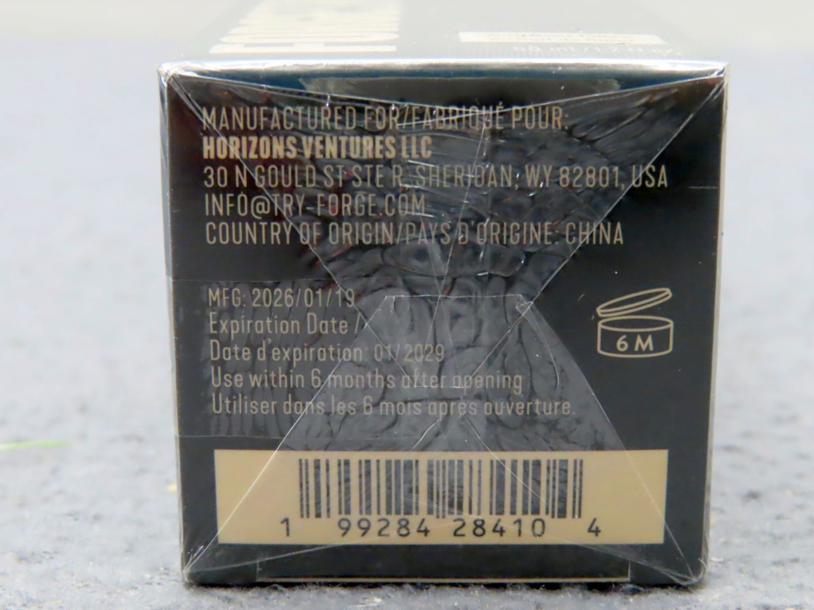Forge Skin Revitalizing Serum for Men Beef Tallow 1.7 oz New/Sealed Exp 01/2029