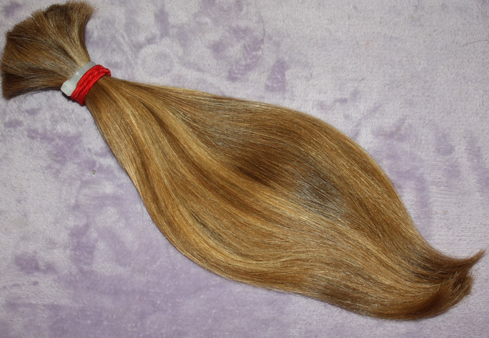 HAIR REBORN WIG 13 IN 3.2oz BABYFINE & SILKY BLONDE BLENDS PONYTAIL F91