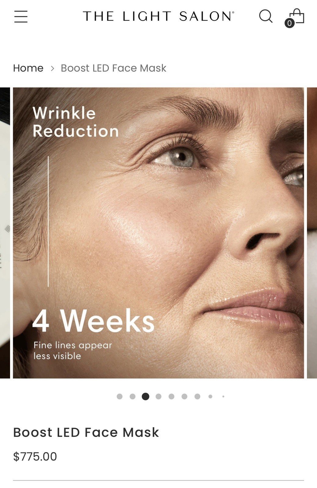 The Light Salon Boost LED Face Mask