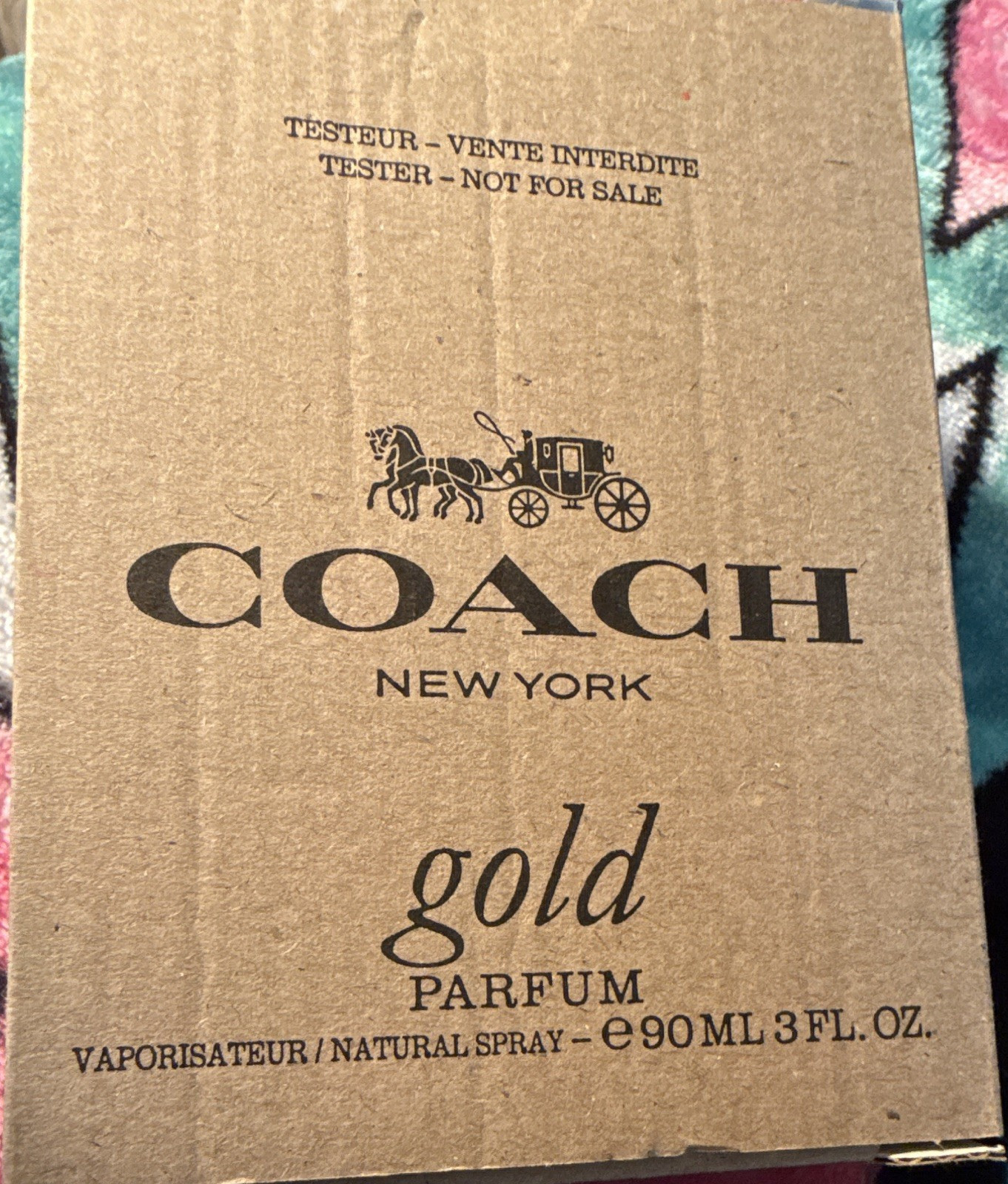 Coach Gold Parfum Natural Spray, Tester Size 3 fl oz / 90 mL 3 available $50 ea