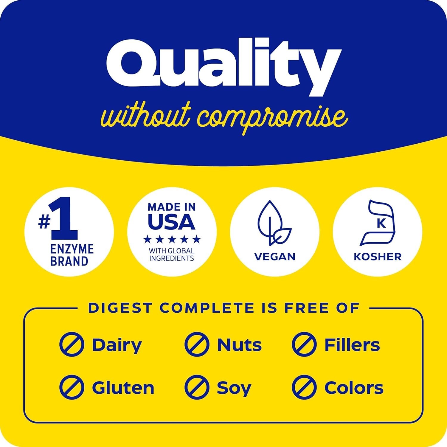 Enzymedica, Digest Complete, Full-Range, Everyday Digestive Enzymes 180 Capsules