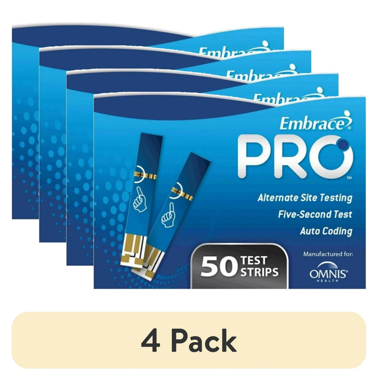Embrace Pro Blood Glucose 600 Test Strips Exp: 04/16/2026