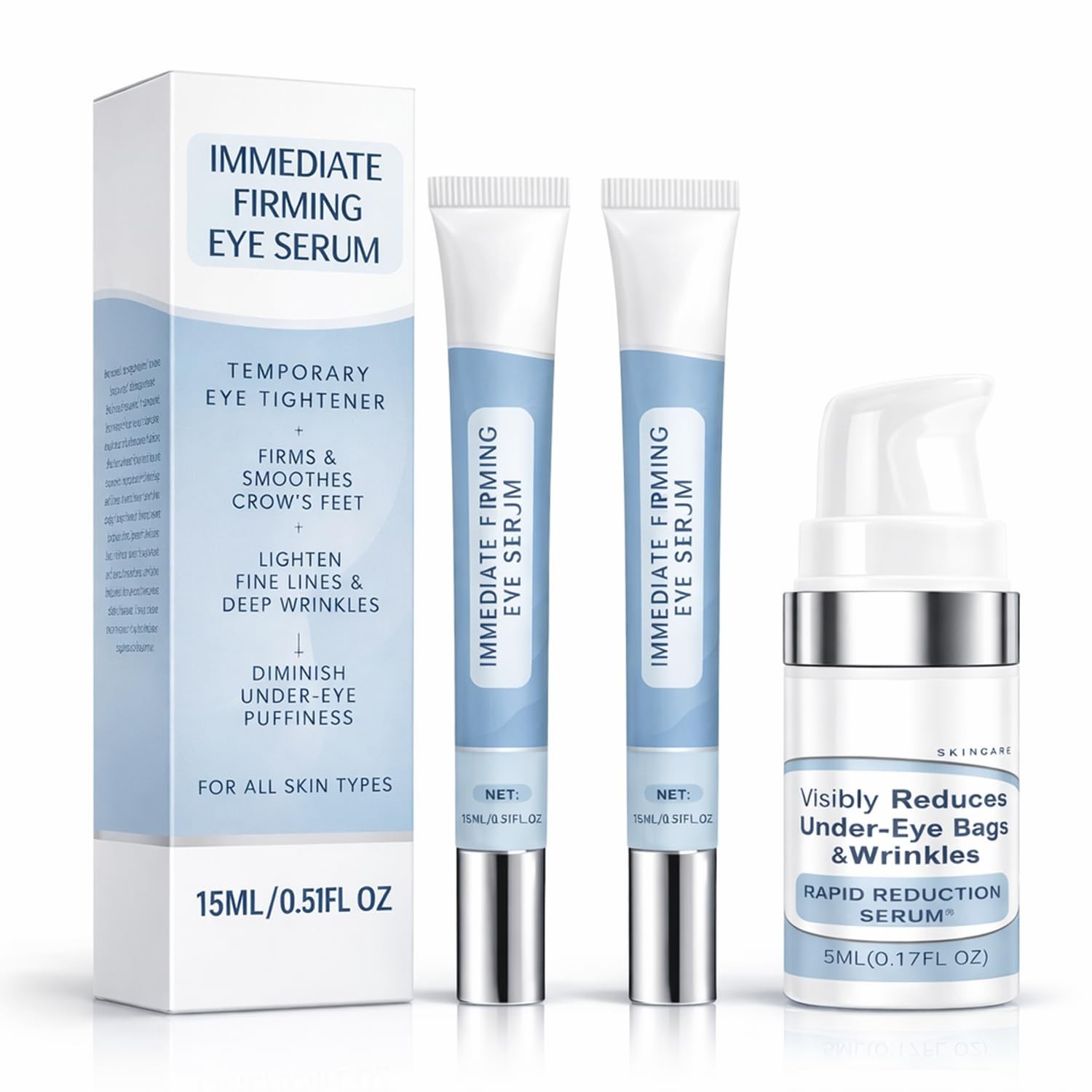Natural Eye Serum for Firming & Dark Circle Reduction – Daily Anti-Aging Care