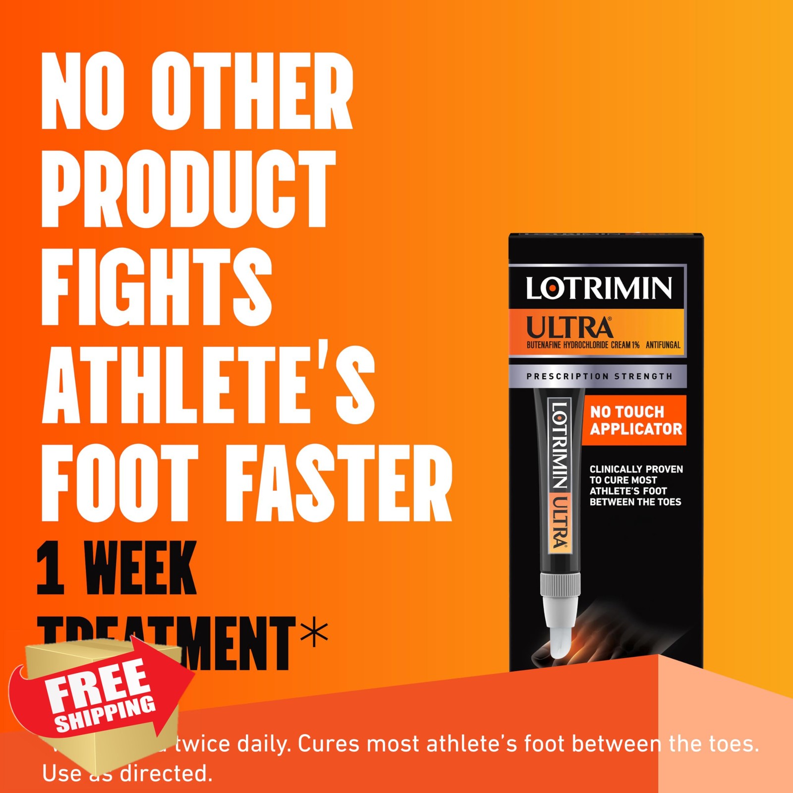 Lotrimin Ultra Athlete’s Foot Cream 0.7 oz