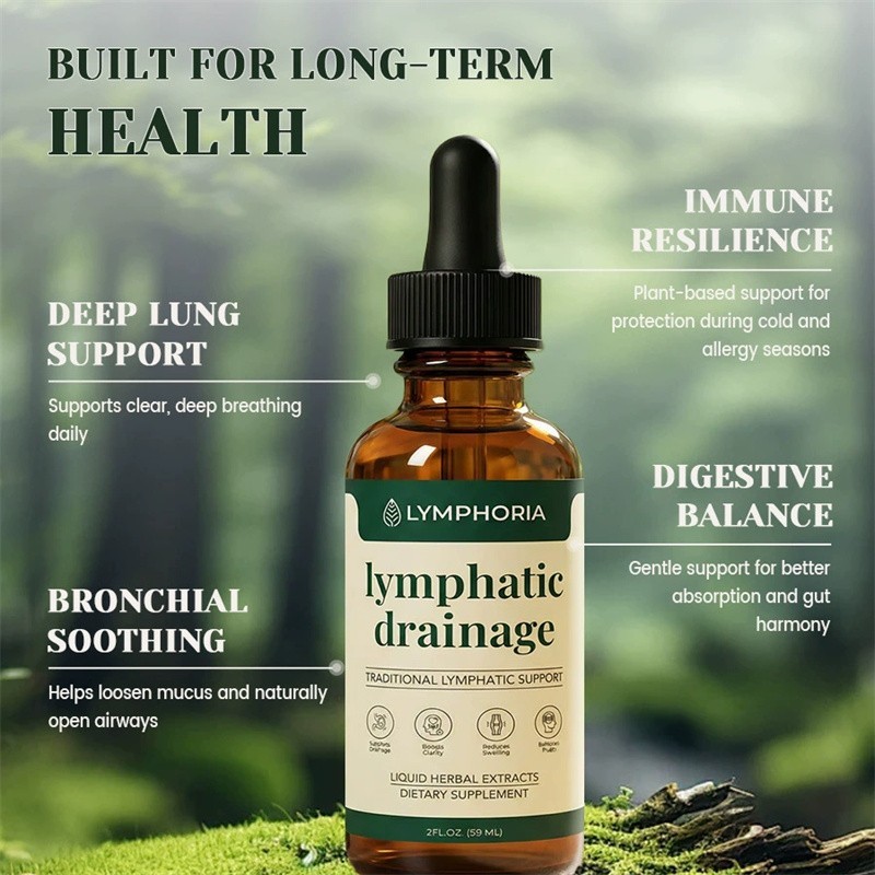Lymphoria – Lymphatic Drainage 59ml – Detox, Bloat Relief & Immune Support US