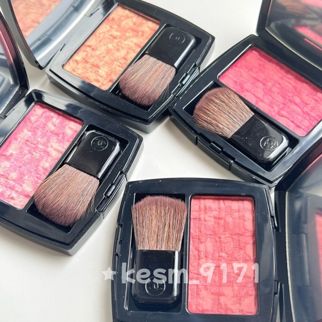 CHANEL LES TISSAGES DE CHANEL BLUSH DUO EFFET TWEED 5.5g / 0.19 OZ #10 20 90 130